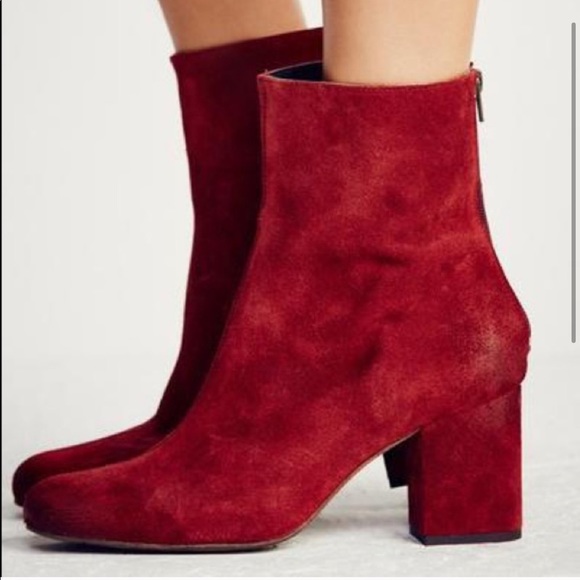 SOLD ⚡️HP⚡️Free People Cecile Suede Boots - Picture 2 of 8